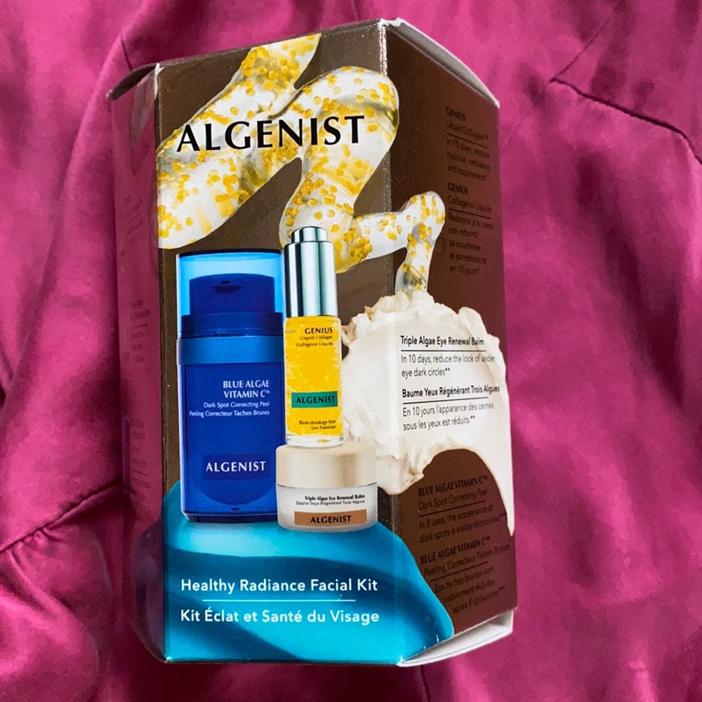 ALGENIST HEALTHY RADIANCE FACIAL KIT (3 Great Algenist products!)